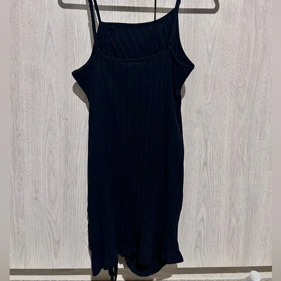 SHEIN Plus Solid Cami Dress & Button Front Jacket - Black, 2X - Picture 5 of 7